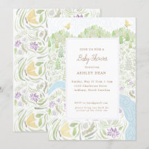 Baby shower aux papillons d'or