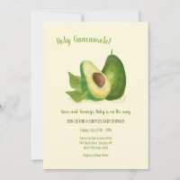 Baby shower Avocado
