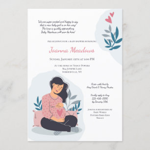 Invitation Baby shower Baby on the Way