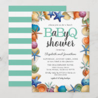 Baby Shower BBQ Plage Tropical