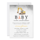 Baby shower bébé en construction