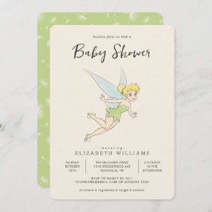 Invitation Baby shower Bell simple Tinker