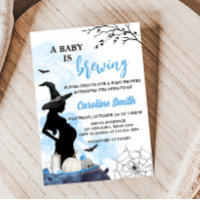 Baby shower Blue Witch
