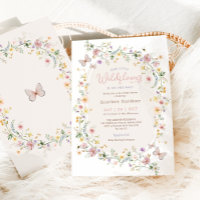 Baby Shower Bohème Fleur de Printemps pour Bébé Fi