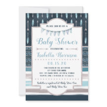 Invitation Baby shower Boho