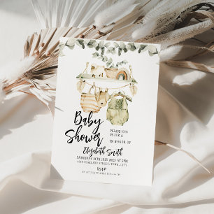 Invitation Baby shower Boho