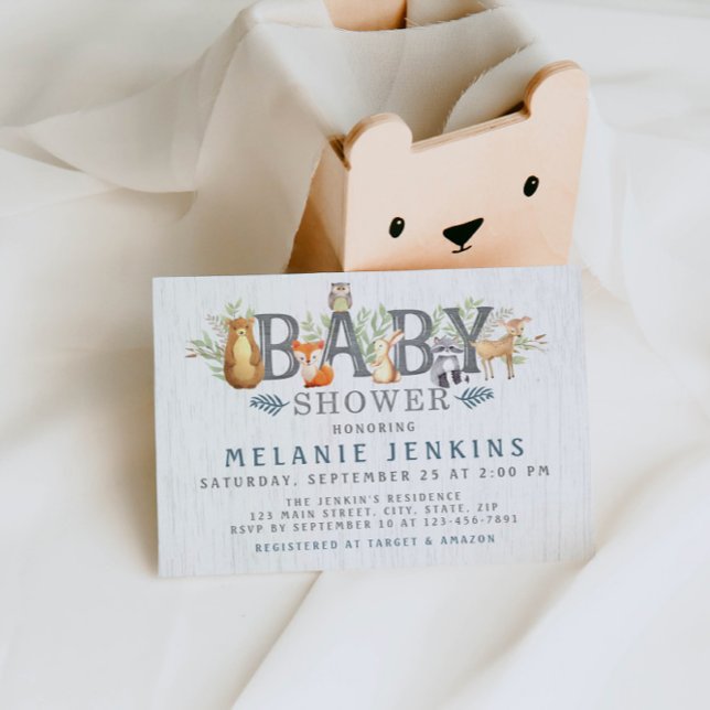 Invitation Baby shower Boy Boy (Créateur téléchargé)