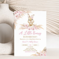 Baby shower Bunny Boho Rose