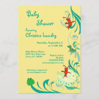 Baby shower Cajun neutre entre les sexes