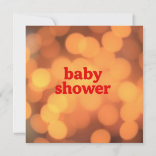 Invitation Baby Shower – Célébration d'un petit miracle