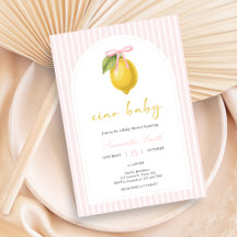 Baby Shower Citron Ciao