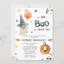 Baby shower Citrouille d'Halloween
