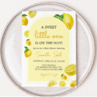 Baby shower Citrus Lemon