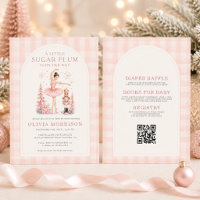 Baby Shower Code QR Noël Casse-Noisette