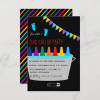 Baby shower Dadchelor Beer Keg Party