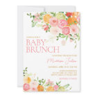Baby shower d'agrumes rose et orange