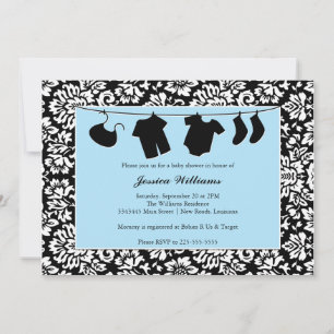 Invitation Baby shower Damas