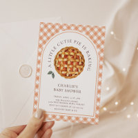 Baby shower d'automne Little Cutie Pie