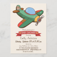 Baby shower d'avion Jouet vintage