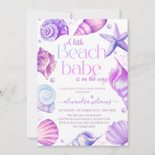 Invitation Baby shower de Babe Little Beach