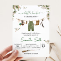 Baby shower de chasse au canard