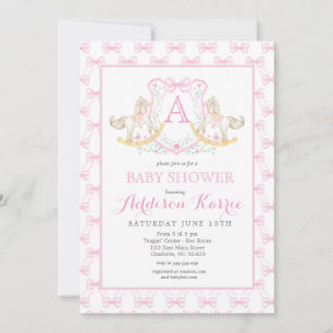 Invitation Baby shower de Cheval-Roche