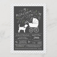 Baby shower de chiens Beagles non sexiste