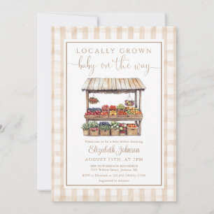 Invitation Baby shower de code QR neutre pour les femmes cult