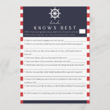 Baby shower De Coed Papa Connaît Le Meilleur Jeu N