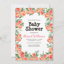 Baby shower de fruits de printemps luxuriant de Pê