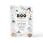 Baby shower de garçon fantôme d'Halloween moderne