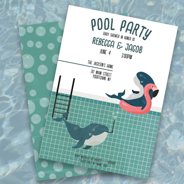 Invitation Baby shower de la fête des couples (Créateur téléchargé)