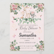 Baby shower de la forêt