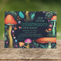 Baby shower de la forêt de champignon Whimsical