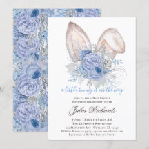 Baby shower de lapin de Pâques neutre pour le genr