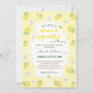 Invitation Baby Shower de Lemon Mama's Main Squeeze