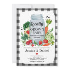 Baby shower de marché des agriculteurs Bébé Invi c