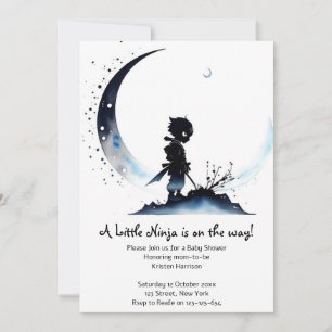 Invitation Baby shower de Ninja