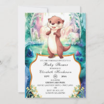 Baby shower de Otter Whimsical