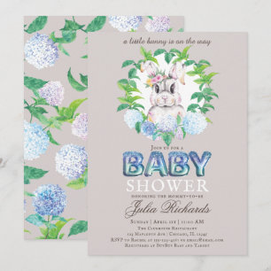 Invitation Baby shower de Pâques non sexiste