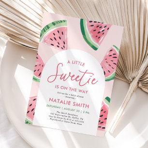 Invitation Baby shower de pastèque