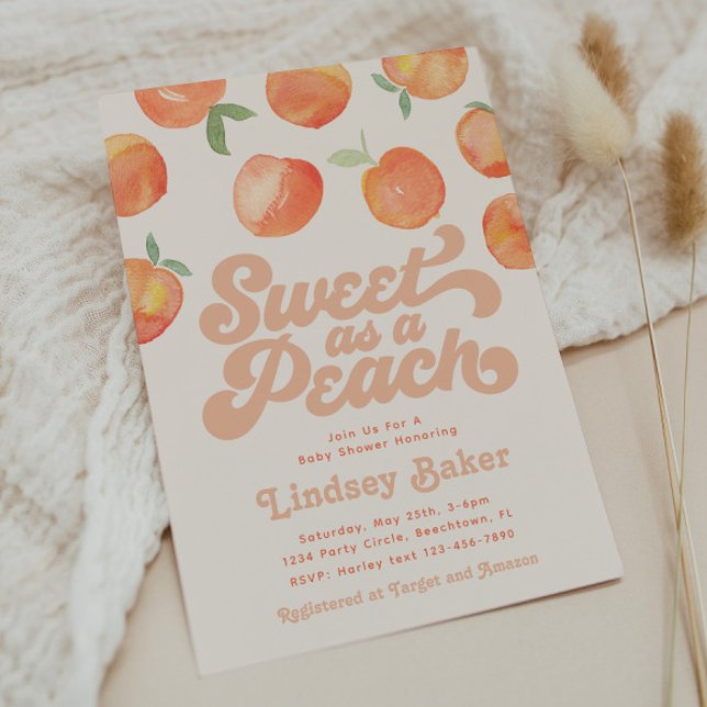 Invitation Baby shower de pêche | Petite pêche (Créateur téléchargé)