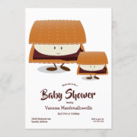 Baby shower de personnage de la Brown de dessin an