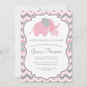Invitation Baby shower de Petite Arachide