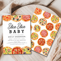 Baby shower de pizza pour bébés Slice Slice