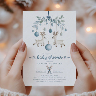 Invitation Baby shower de rennes d'hiver
