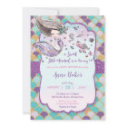 Baby shower de sirène sous la mer Créatures fille