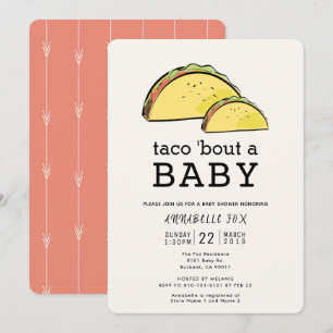 Invitation Baby shower de Taco Bout Fiesta