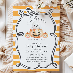 Invitation Baby shower des débuts pleins