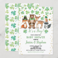 Baby shower des Shamrocks de la Saint Patrick